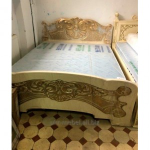 Ліжко Лубни Меблі "Барвінок-2" різьба