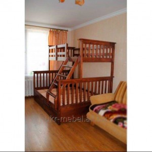 Ліжко Лубни Меблі двоярусне "Мир"