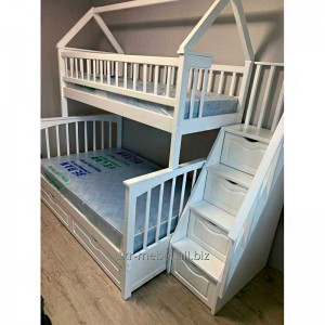 Ліжко Лубни Меблі двоярусне "Щит" Плюс Дім