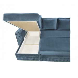 Угловой диван Бис-М "Рим" двойной с оттоманкой