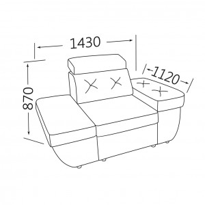 Крісло Nota "Давос"