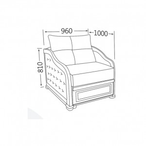 Крісло Nota "Прованс"