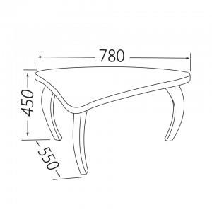 Журнальний столик Nota "Анжеліка" (ЗНЯТО З ВИРОБНИЦТВА)