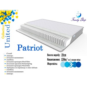Матрас Family Sleep United collection Patriot / Патріот (Знято з виробництва)