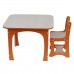 Комплект (стол + стул) детский Макси-мебель "Кроша"