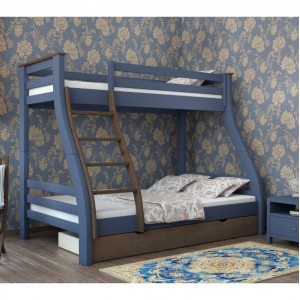 Ліжко Mebigrand двоярусне Аляска без шухляд