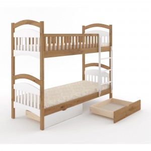 Ліжко Mebigrand двоярусне Жасмин без шухляд