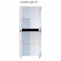 Шафа Світ Меблів Б'янко 2ДСк