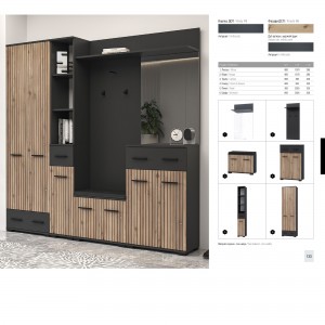 Передпокій Світ Меблів Амбре