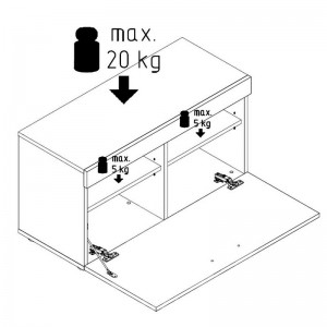 Тумба Світ Меблів Хелен 1Д (ЗНЯТО З ВИРОБНИЦТВА)