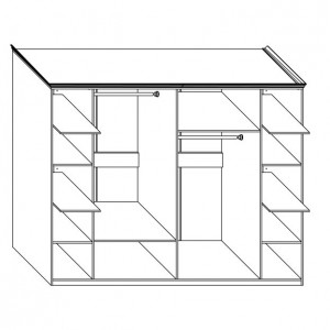 Шафа Світ Меблів Кармен Нова Люкс 6Д (ЗНЯТО З ВИРОБНИЦТВА)
