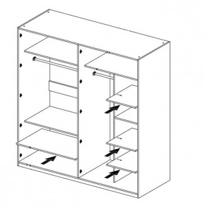 Шафа Світ Меблів Екстаза 4Д (ЗНЯТО З ВИРОБНИЦТВА)