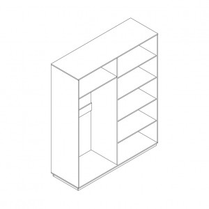 Шафа Світ Меблів Грейс 4Д (ЗНЯТО З ВИРОБНИЦТВА)