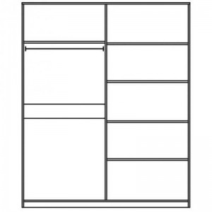 Шафа Світ Меблів Марія 4Д