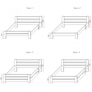 Кровать ТеМП "Тема - 2"
