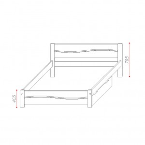 Ліжко ТеМП "Бриз"