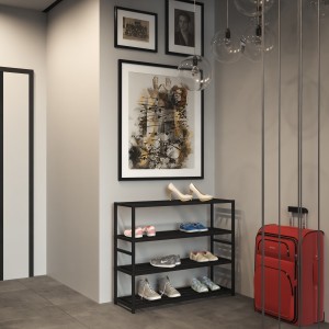 Стійка для взуття Tenero Мінімал 4-х поличкова 600 мм