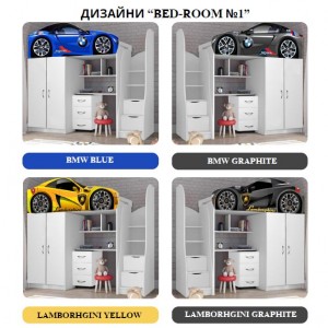 Ліжко Viorina Deko горище Bed Room / Бед Рум 1